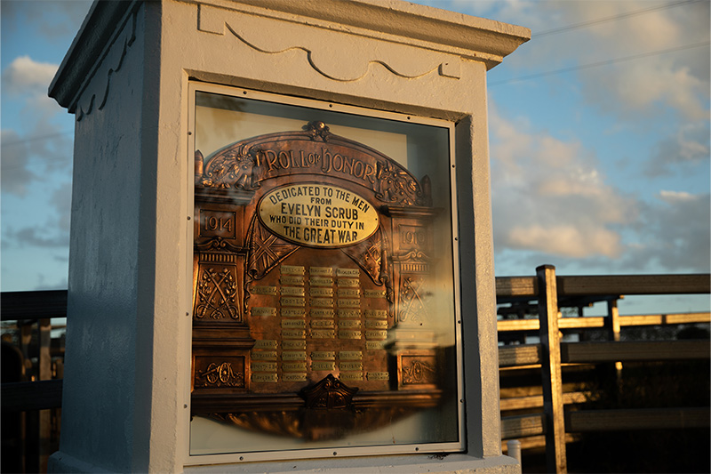 Evelyn Scrub War Memorial