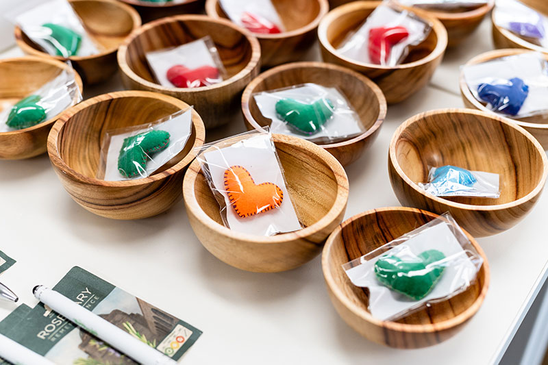 RSL Queensland hampers Kerry Corney bowls