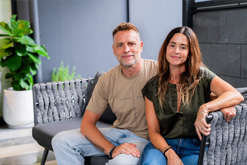 PTSD Resurrected co-founders Andy and Zoe Cullen