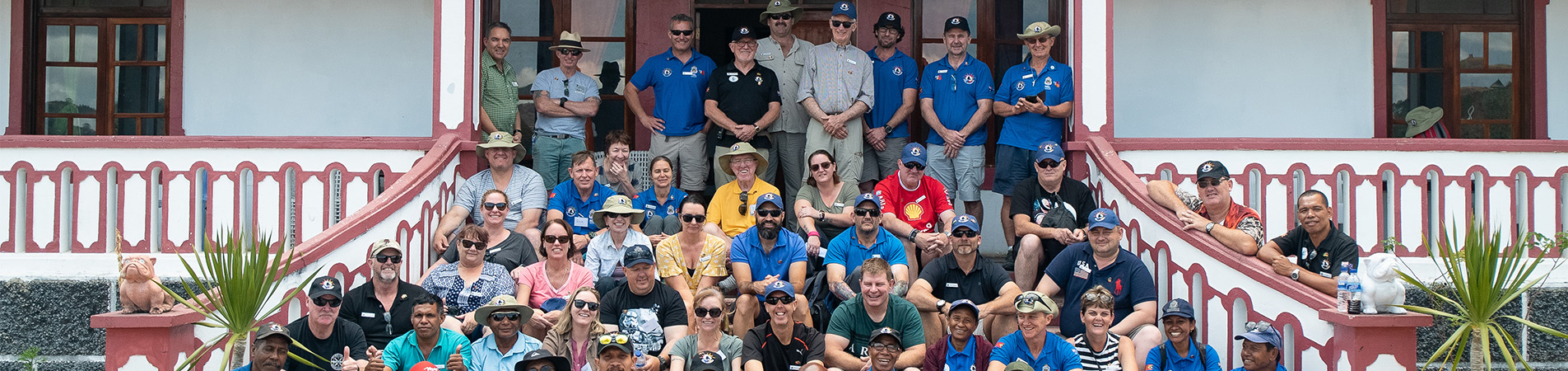 Timor Awakening group shot of RSL veterans and locals
