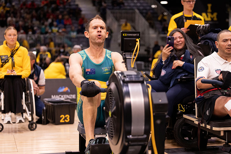 Adam Jackson Invictus Games image credit Defence Australia