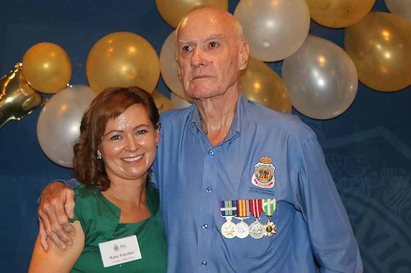 Moint Isa RSL Sub Branch Kate Fischer and Bill Hilton