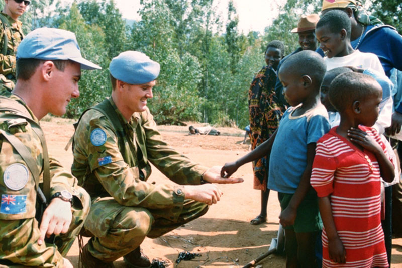 Australian Peacekeepers in Rwanda Australian War Memorial