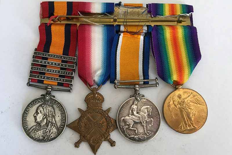 James Kennedy medals