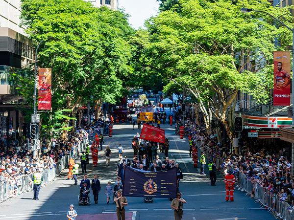 ANZAC Day Brisbane March 2024