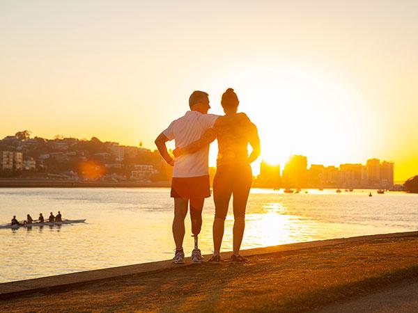 Shoulder to shoulder