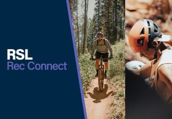 Rec Connect bike riding and abseiling
