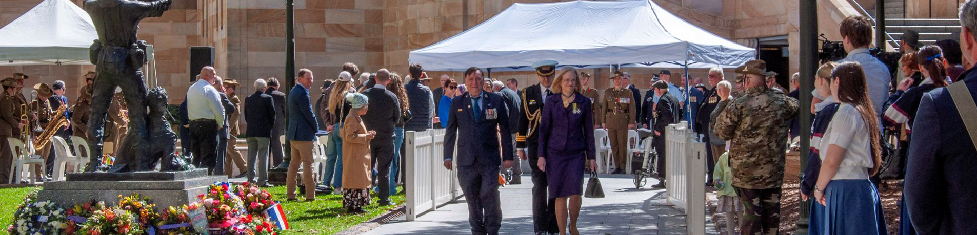 Vietnam Veterans Remembrance Service in ANZAC Square Brisbane