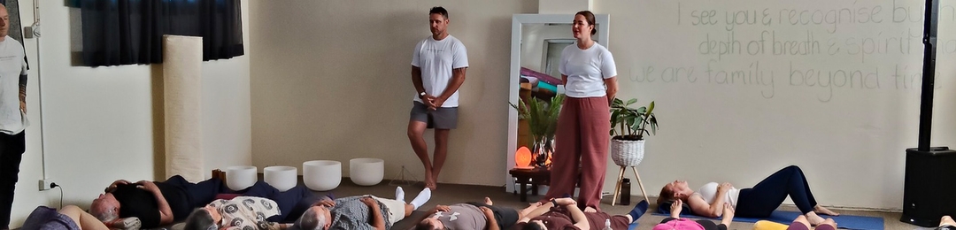 Group breathwork workshop